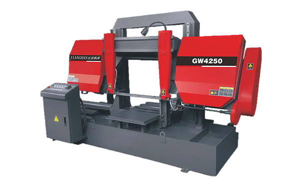 西充GW4250双柱龙门卧式带锯床