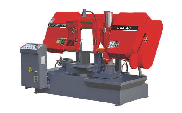 西充GW4240双柱卧式带锯床